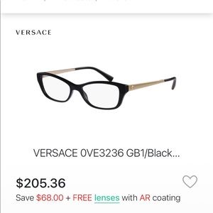 Versace Lenses OVE3236